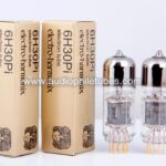 Matched Pair Electro Harmonix 6H30PI EH GOLD PIN