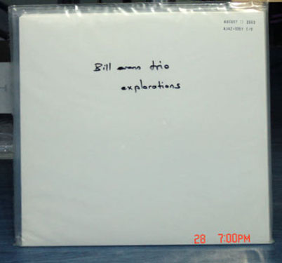 Bill Evans Trio-Explorations Vinyl Test Pressing 45RPM