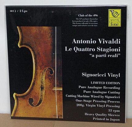 Fone Ensemble - Vivaldi: Le Quattro Stagioni - FONE-001 LP