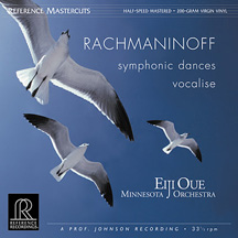 Rachmaninoff Symphonic Dances Vocalise Minnesota Eiji Oue Reference Recordings Vinyl