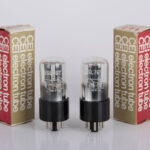 MATCHED PAIR CEI / SYLVANIA 6SL7 UNUSED
