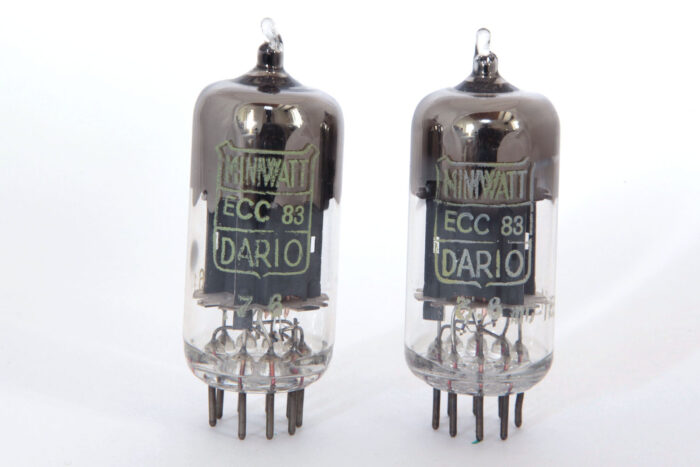 Miniwatt Dario ECC83 / 12AX7 Matched Pair