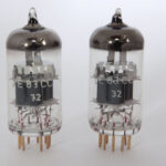 TESLA E83CC - FRAME GRID NOS TUBES - MATCHED PAIR - TELEFUNKEN ECC803S