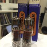 TUNGSRAM E80CC - 6085 12AU7 - ECC82 MATCHED PAIR NOS TUBES