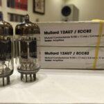 MULLARD 12AU7 - ECC82 - 6189 MATCHED PAIR NOS TUBES