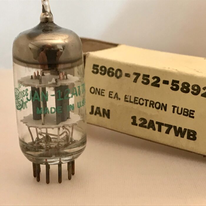 GE 12AT7WB - ECC81- 6201 NOS TUBE