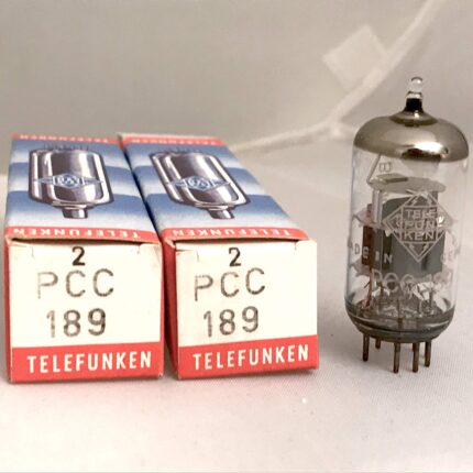 PCC189 = 7ES8 Telefunken Matched Pair