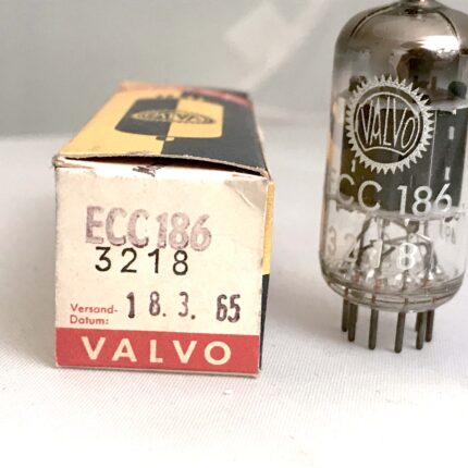 ECC186 VALVO PHILIPS 7316 12AU7 ECC82 ECC802S NOS/NIB