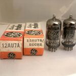 GE 12AU7 ECC82 M. Pairs
