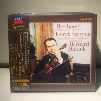 ESOTERIC SACD ESSD-90105 HENRYK SZERYNG Beethoven Violin Concerto