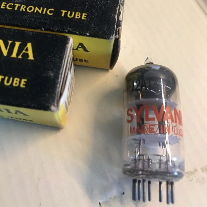 SYLVANIA 12AT7 ECC81 D GETTER