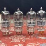 Matched Quad Amperex USN-CEP 6922 / E88CC O-Getter Gold Pin Perfect Matched & Balanced