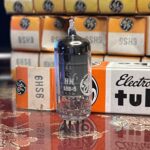 M. PAIR GE 6HS6 Grey Plates Large O Getter NOS NEW TUBES