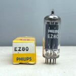 EZ80 6V4 PHILIPS O GETTER RECTIFIER TUBE