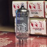 GE (CEI Branded) 6HS6 Vacuum Tube